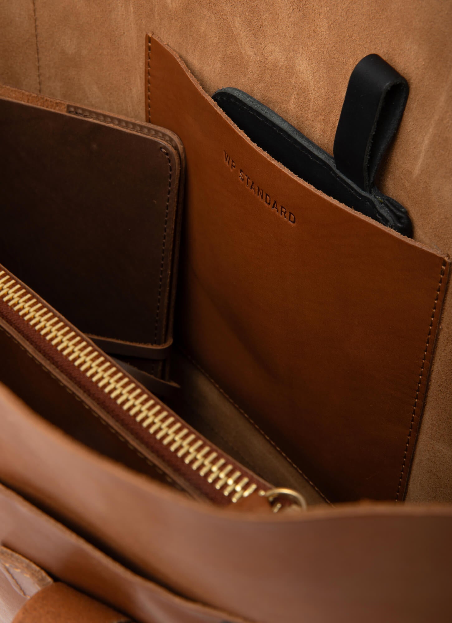 The Oversized Leather Tote - Paranoid Ranch