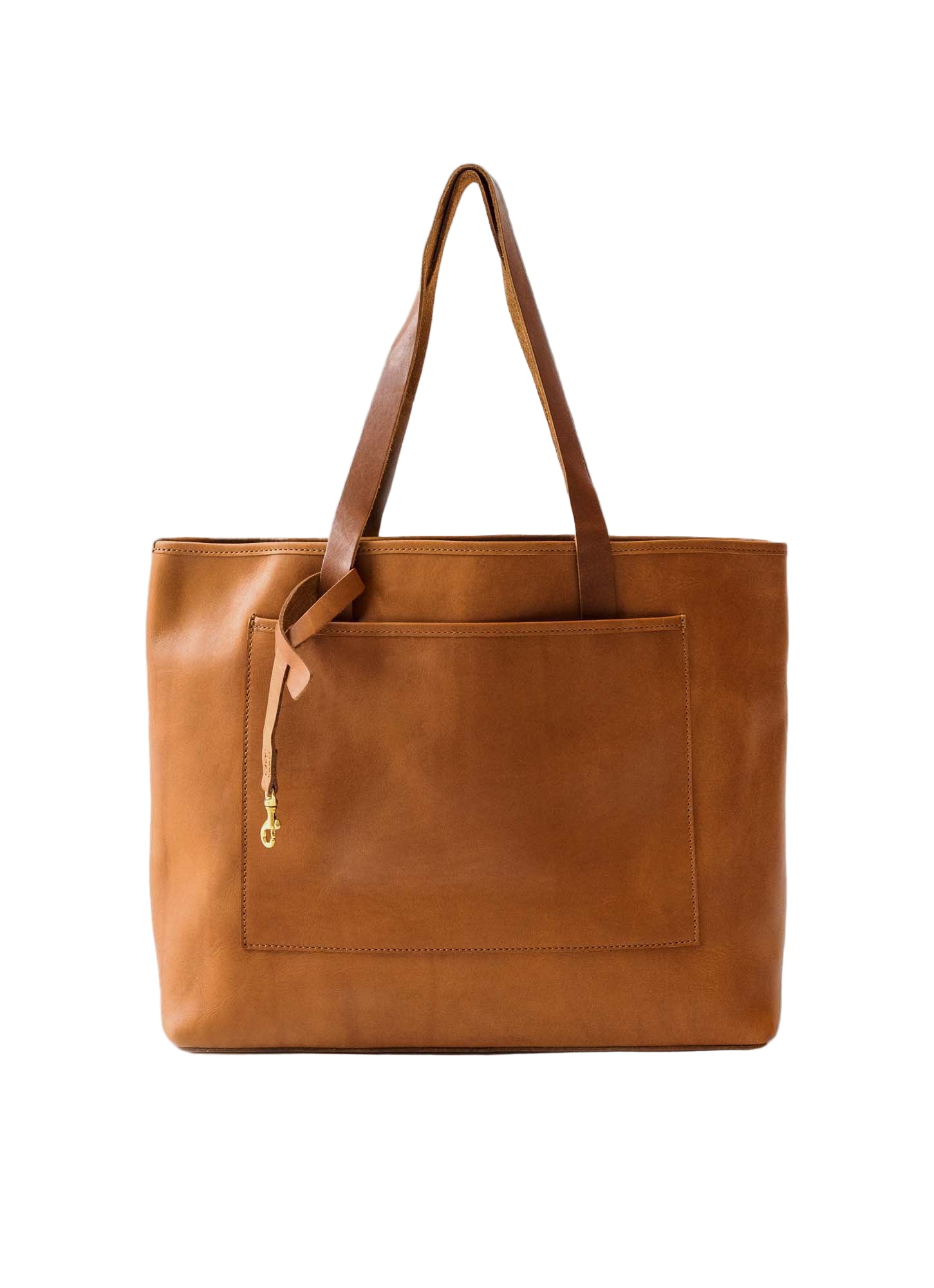 The Oversized Leather Tote - Paranoid Ranch