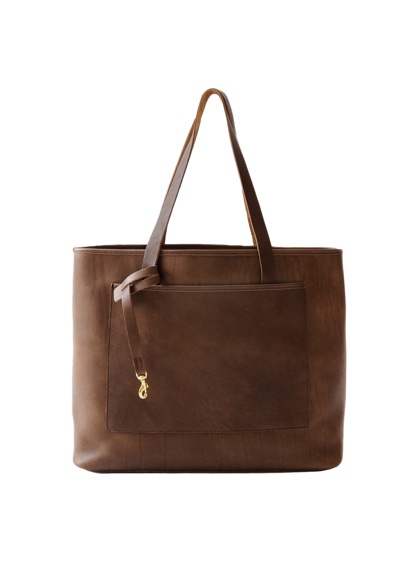 The Oversized Leather Tote - Paranoid Ranch