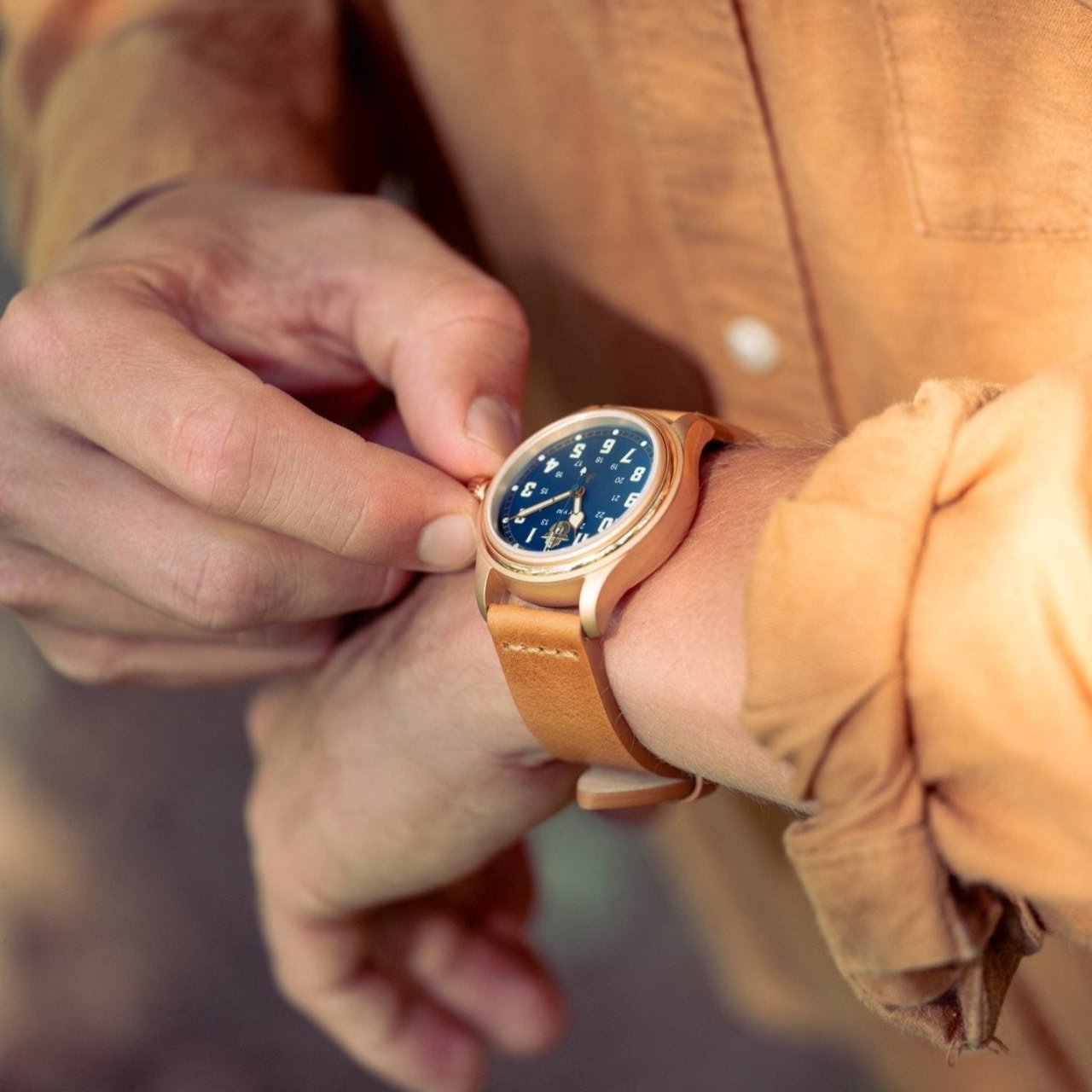 The Smokey Bear 80th Edition Brilliant Blue Watch - Paranoid Ranch