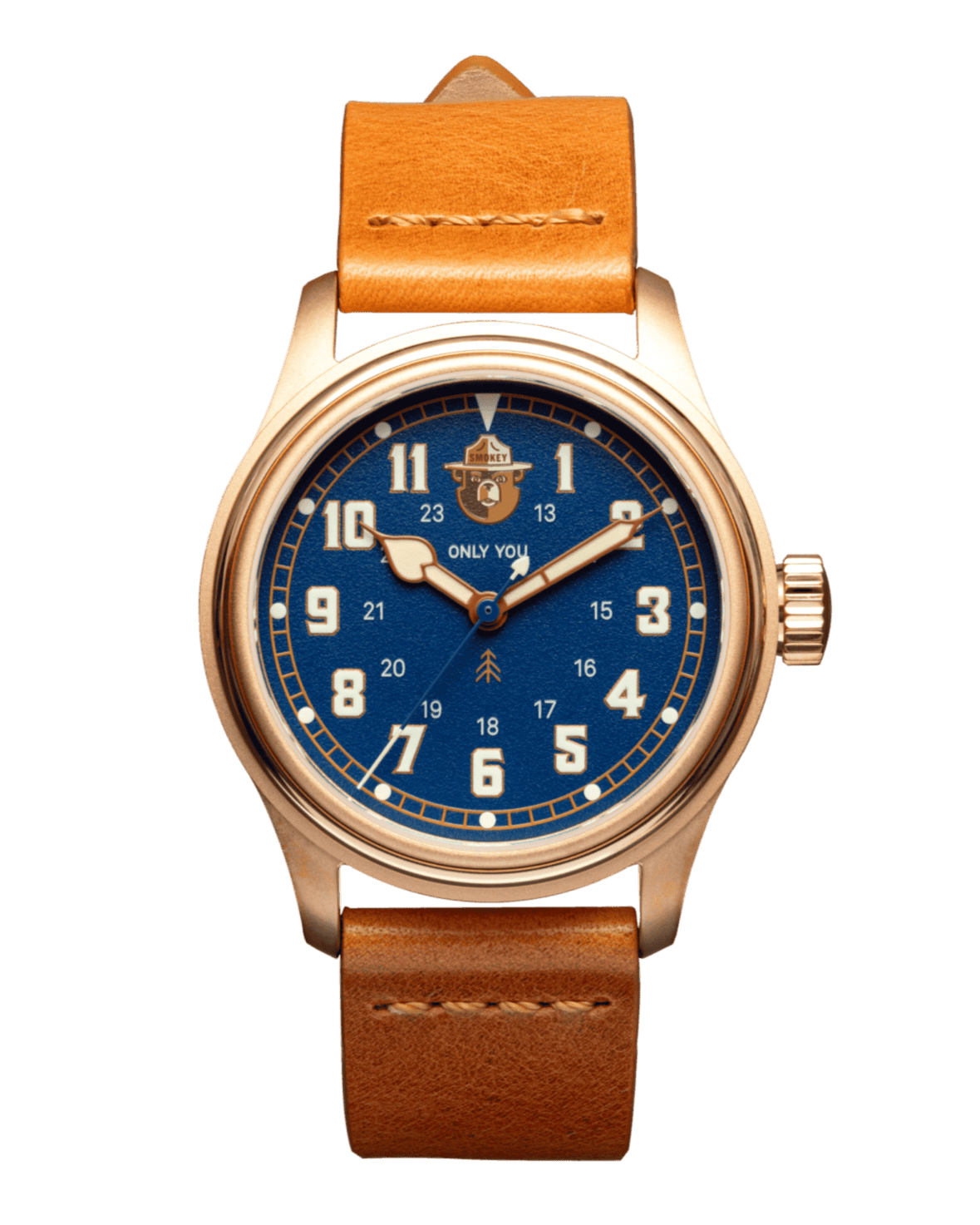 The Smokey Bear 80th Edition Brilliant Blue Watch - Paranoid Ranch