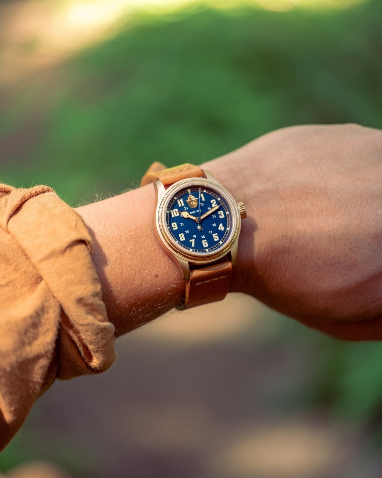 The Smokey Bear 80th Edition Brilliant Blue Watch - Paranoid Ranch