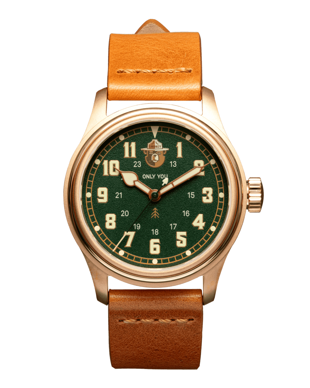 The Smokey Bear 80th Edition Forest Green Watch - Paranoid Ranch