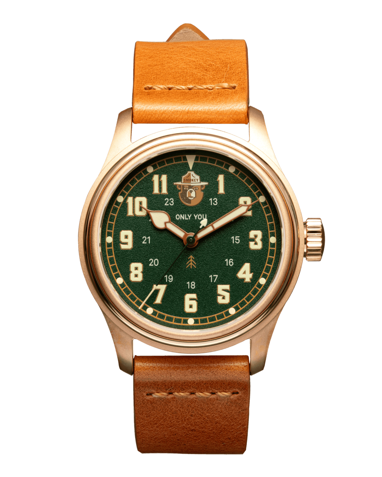 The Smokey Bear 80th Edition Forest Green Watch - Paranoid Ranch