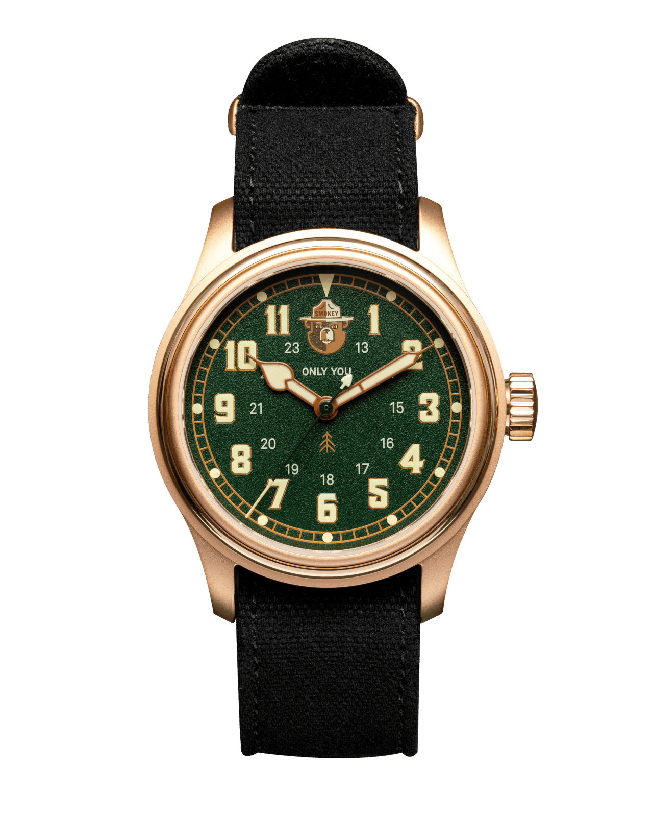 The Smokey Bear 80th Edition Forest Green Watch - Paranoid Ranch