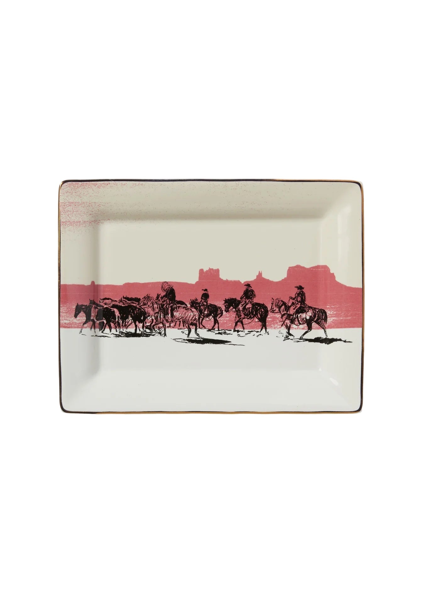 Till The Last Leaf Shall Fall Ceramic Catch All Tray - Paranoid Ranch