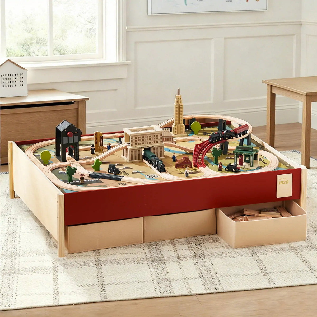 Tiny Land® 1920 Railway Adventure Train Table - Paranoid Ranch