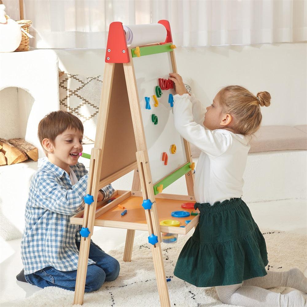 Tiny Land® 3-in-1 Art Easel & Paper Roll Set - Paranoid Ranch