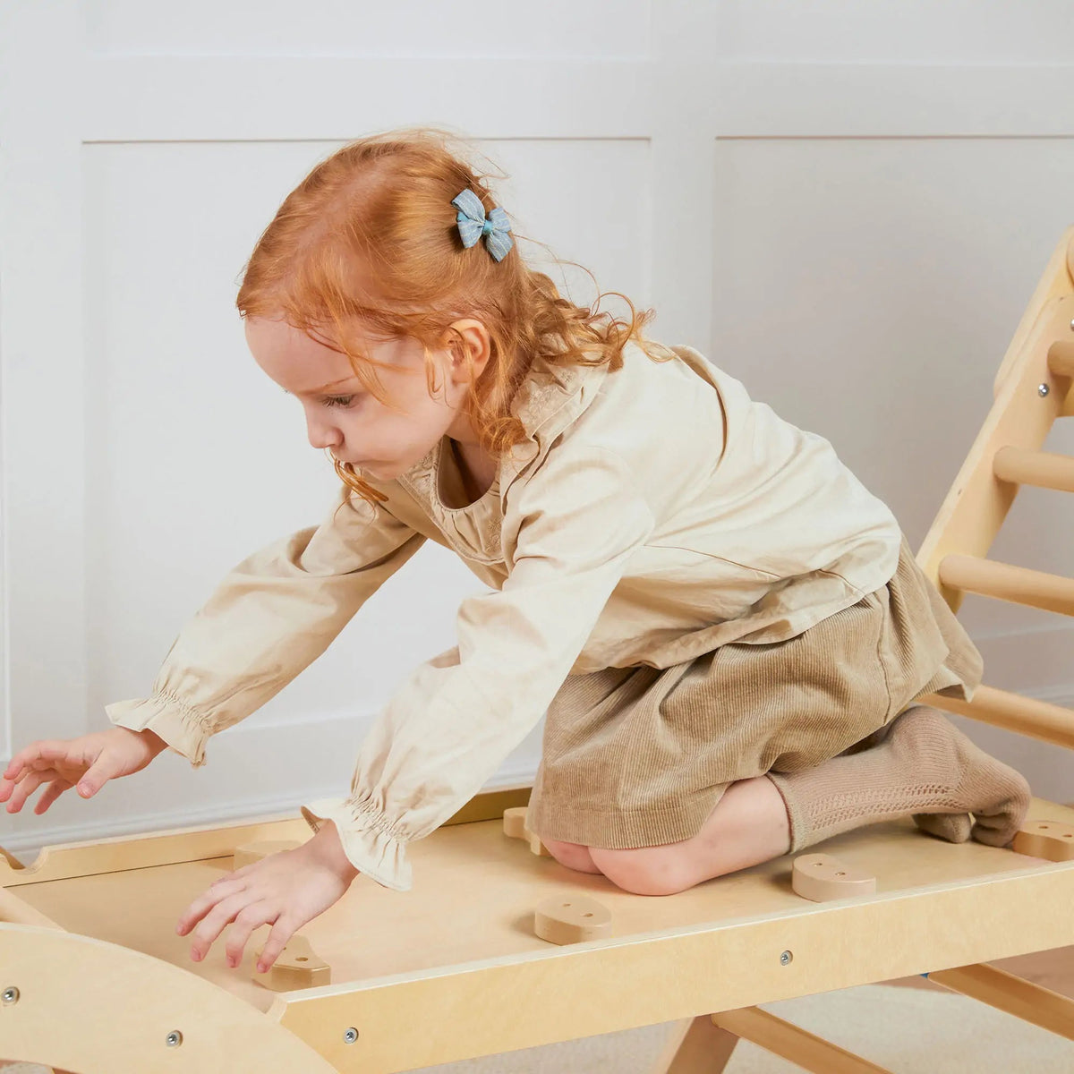 Tiny Land® 7-in-1 Montessori Climbing Set with Play Pad - Paranoid Ranch