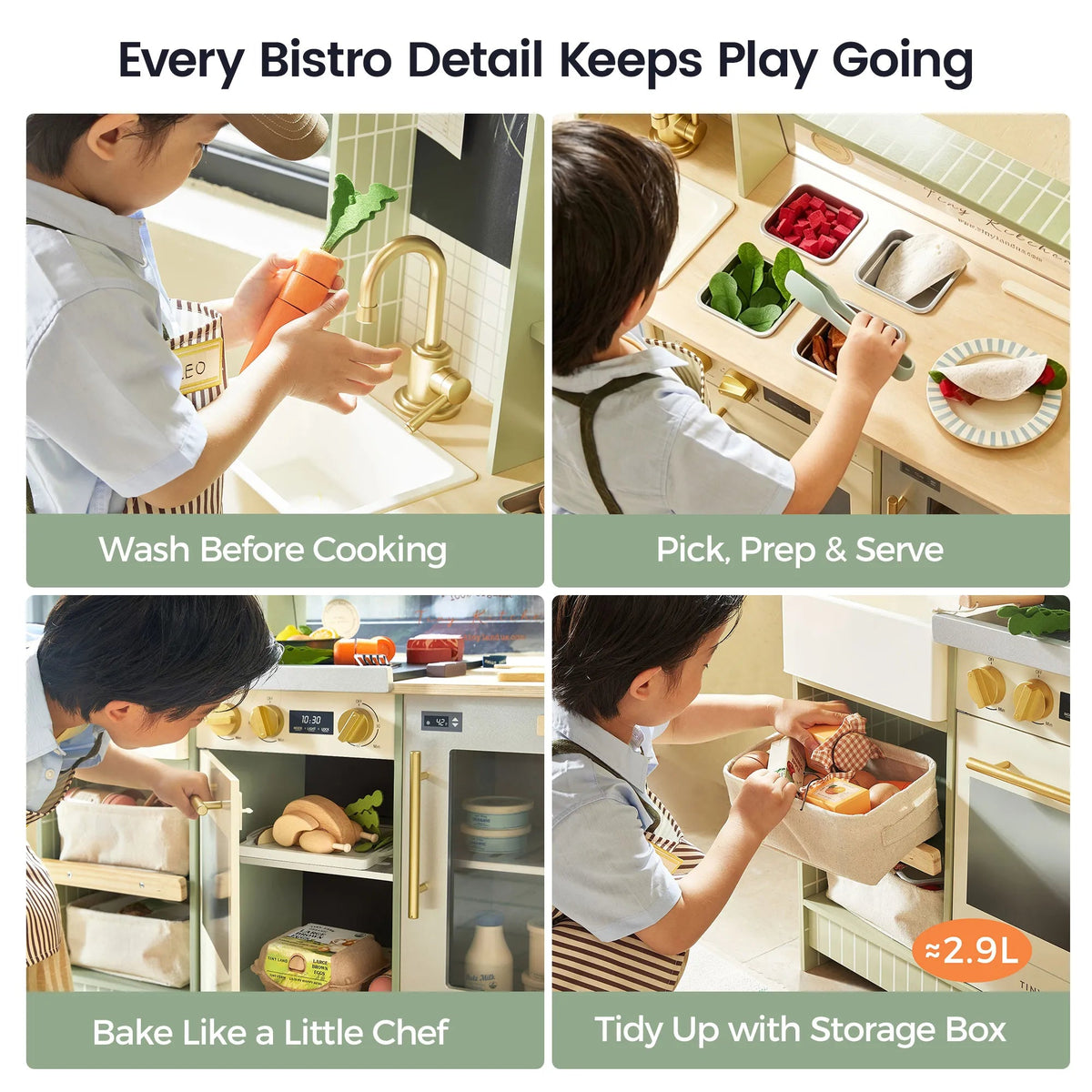 Tiny Land® BistroSwitch Play Kitchen - Paranoid Ranch
