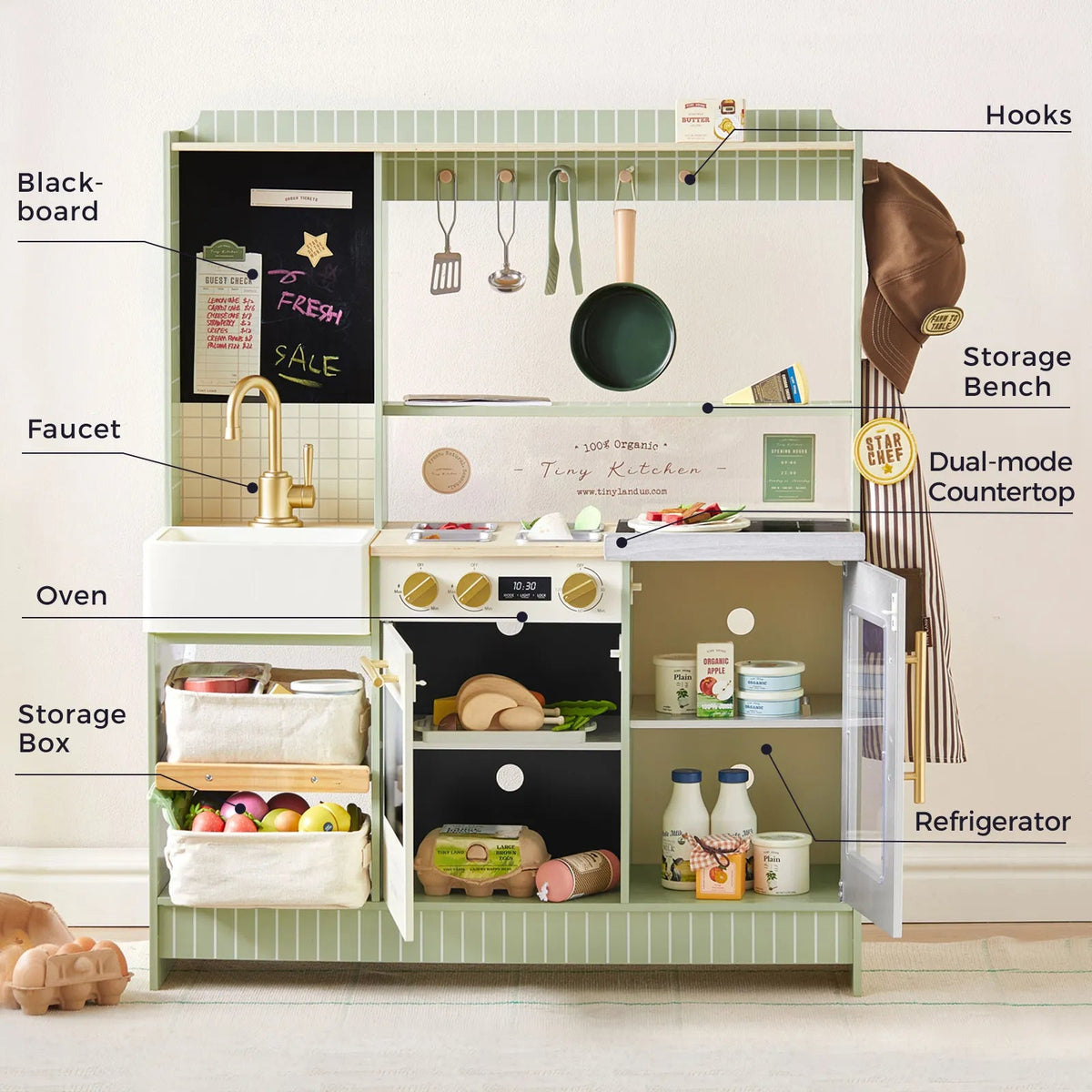 Tiny Land® BistroSwitch Play Kitchen - Paranoid Ranch