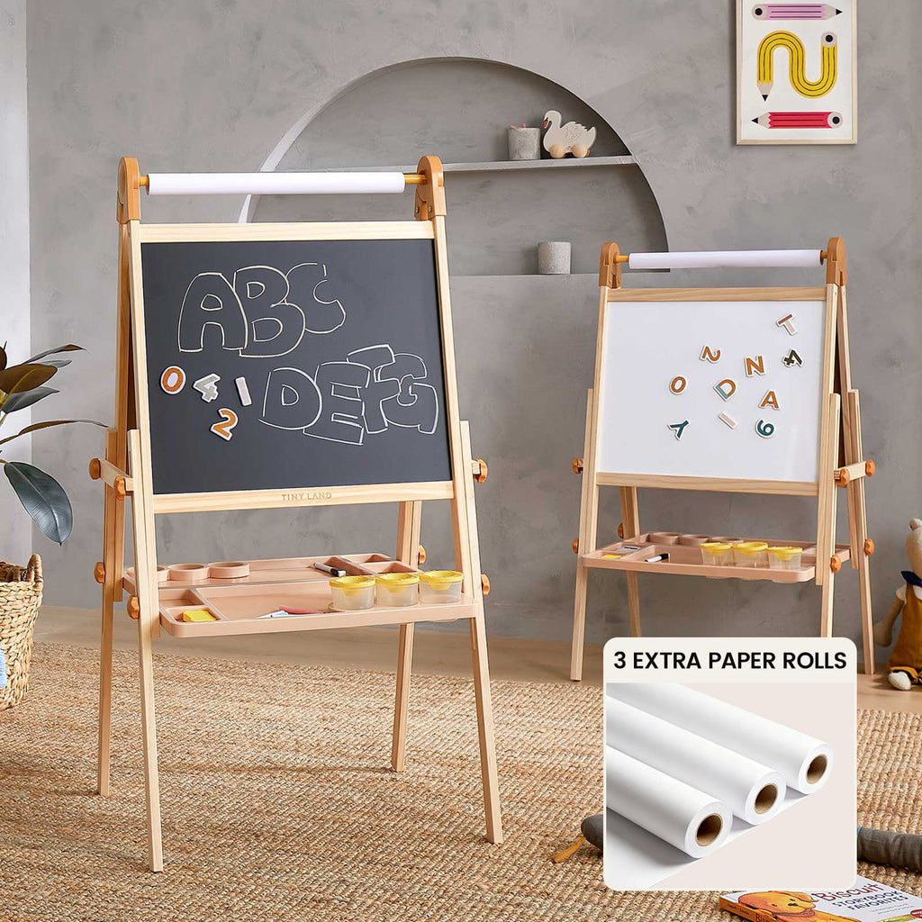 Tiny Land® Caramel Magnitales Easel & Paper Roll Set - Paranoid Ranch