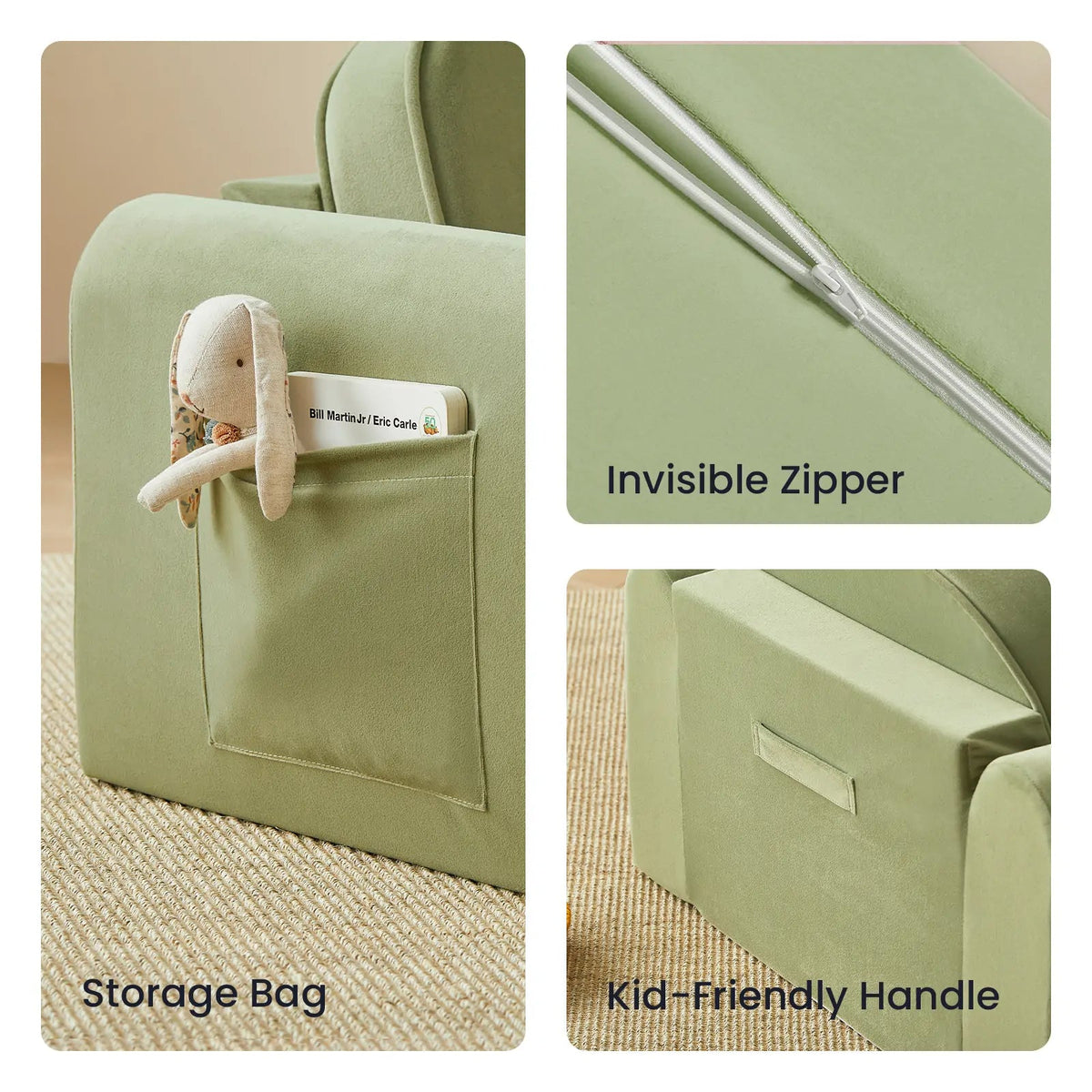 Tiny Land® GentleSnug Kid Chair - Paranoid Ranch
