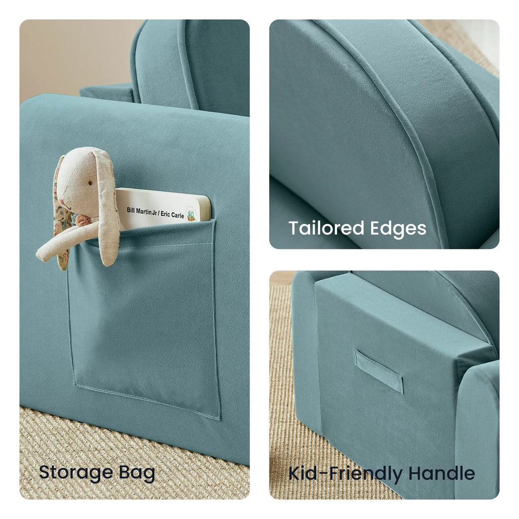 Tiny Land® GentleSnug Kids Sofa Chair - Paranoid Ranch