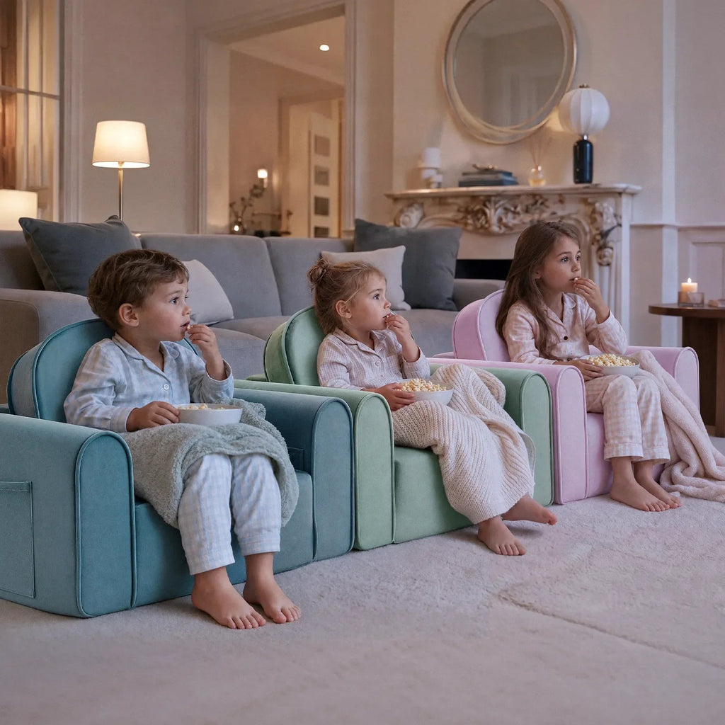 Tiny Land® GentleSnug Kids Sofa Chair - Paranoid Ranch