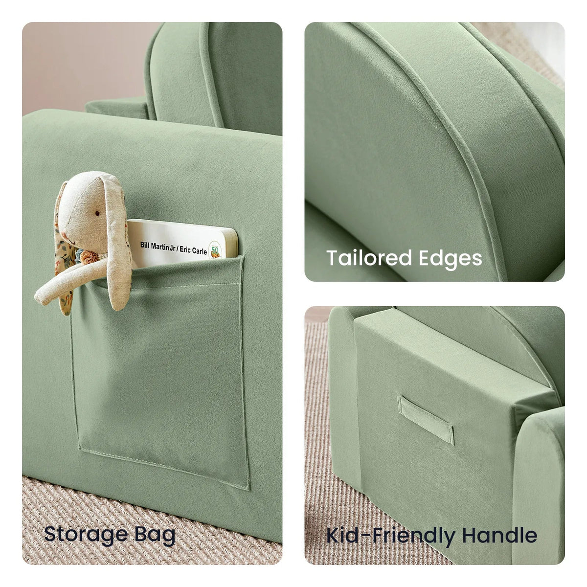 Tiny Land® GentleSnug Kids Sofa Chair - Paranoid Ranch