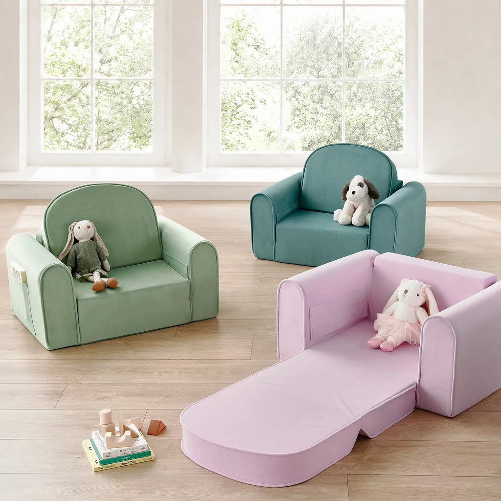 Tiny Land® GentleSnug Kids Sofa Chair - Paranoid Ranch