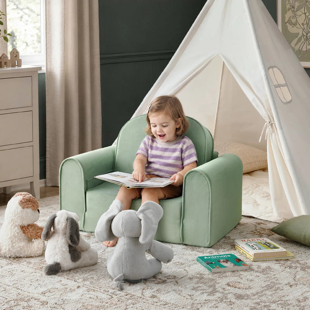 Tiny Land® GentleSnug Kids Sofa Chair - Paranoid Ranch