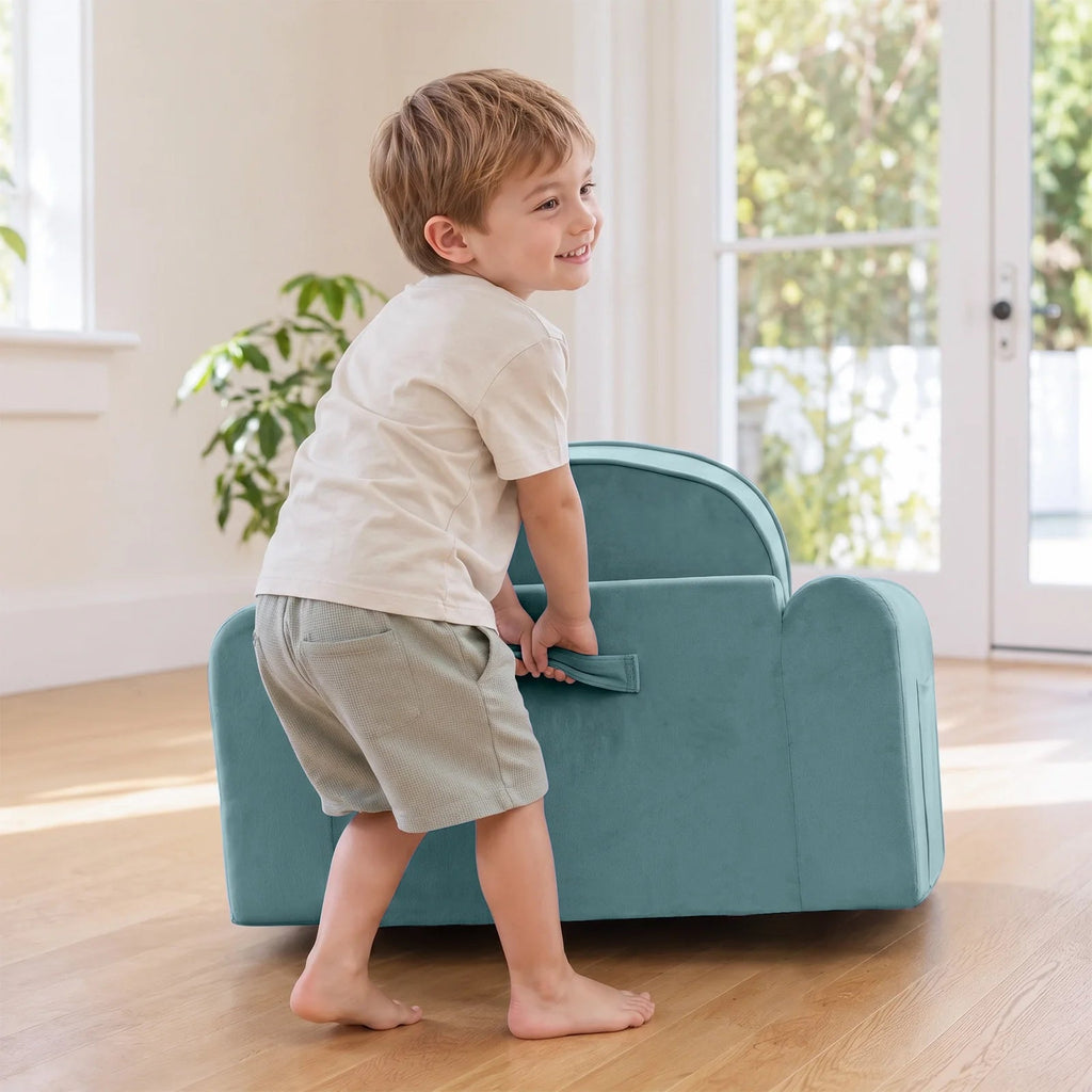Tiny Land® GentleSnug Kids Sofa Chair - Paranoid Ranch