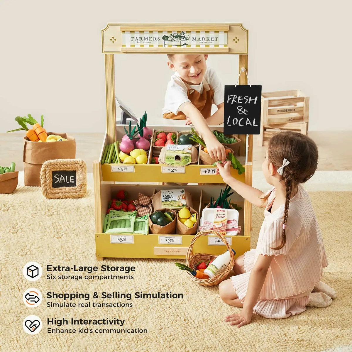 Tiny Land® Kid's Grocery Store Playset - Paranoid Ranch