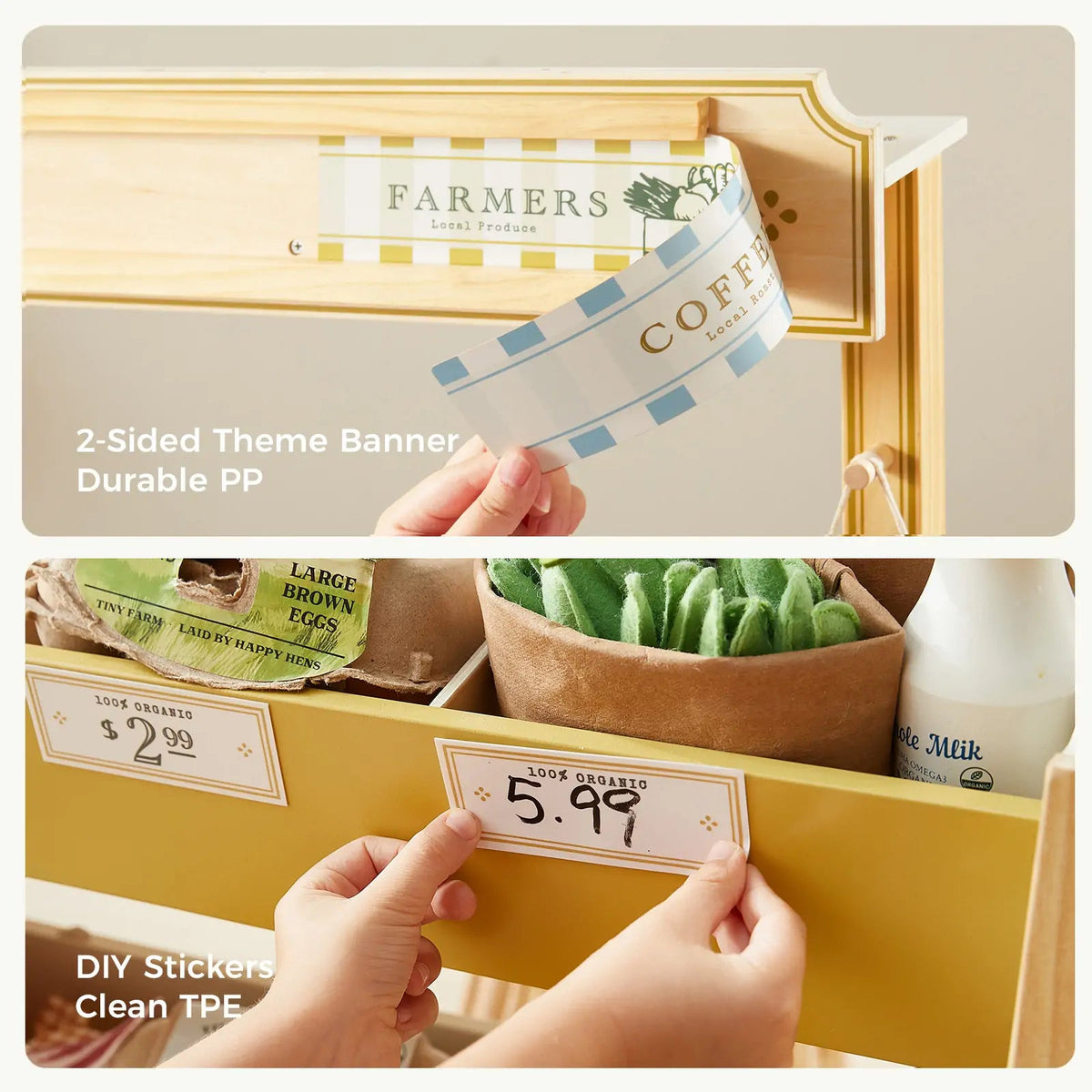 Tiny Land® Kid's Grocery Store Playset - Paranoid Ranch