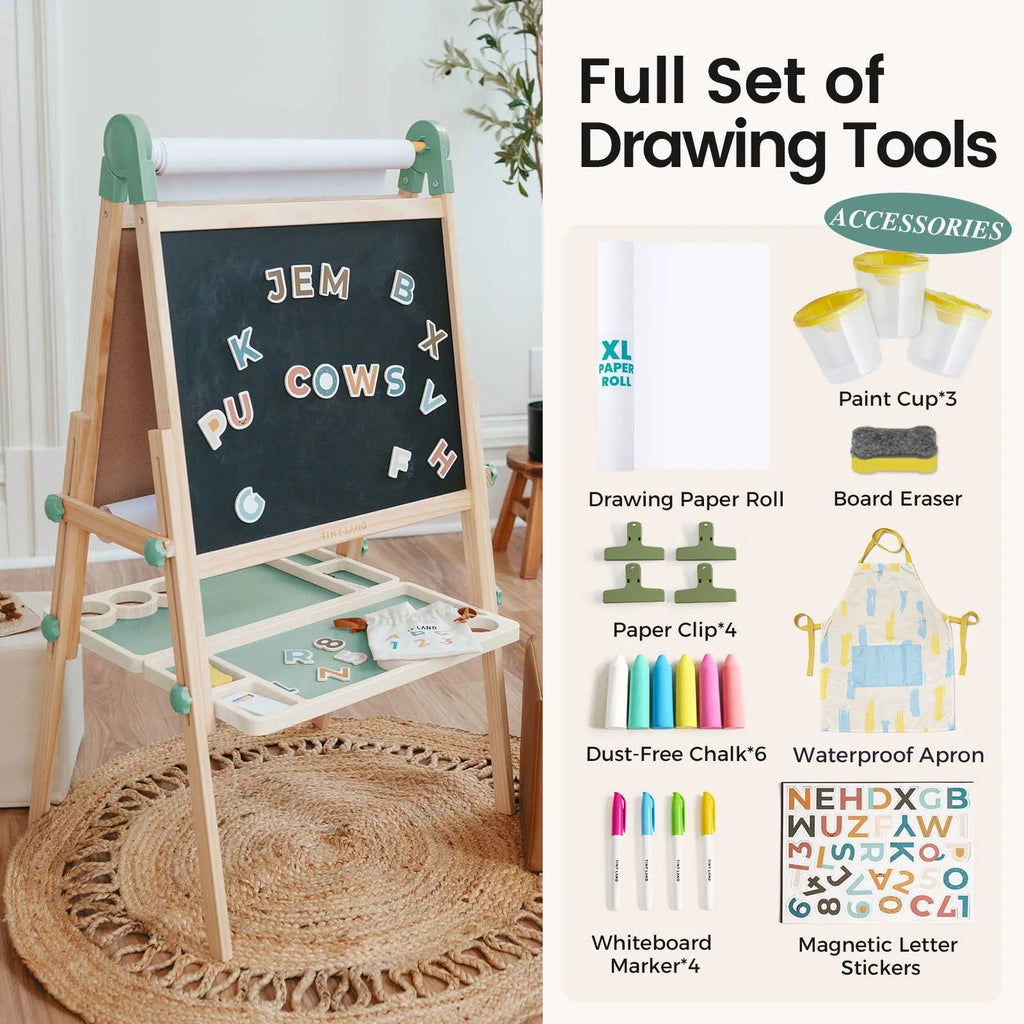 Tiny Land® Magnitales Easel for Kids - Paranoid Ranch