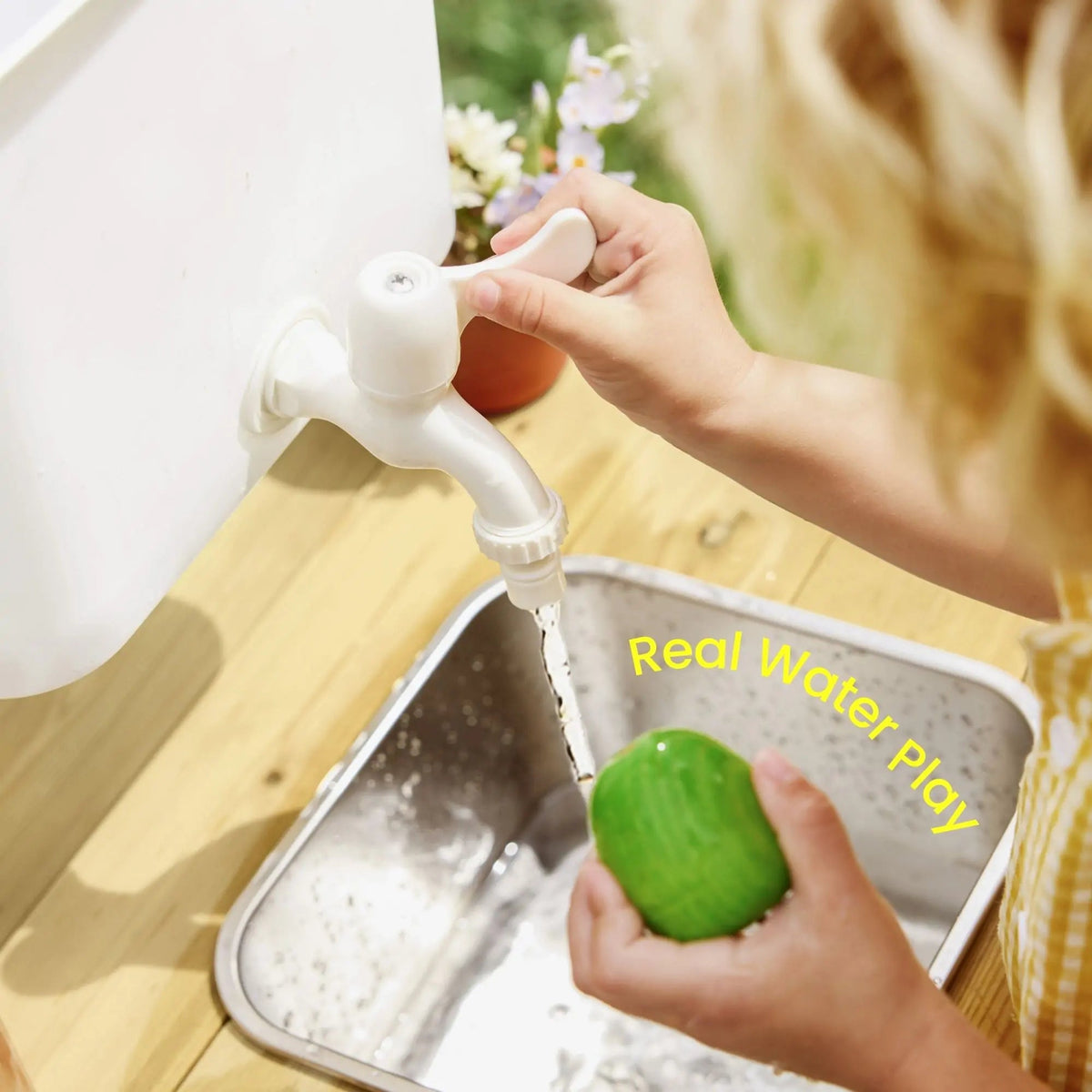 Tiny Land® Mud Kitchen - DuoPlay Outdoor Play Kitchen for Kids - Paranoid Ranch