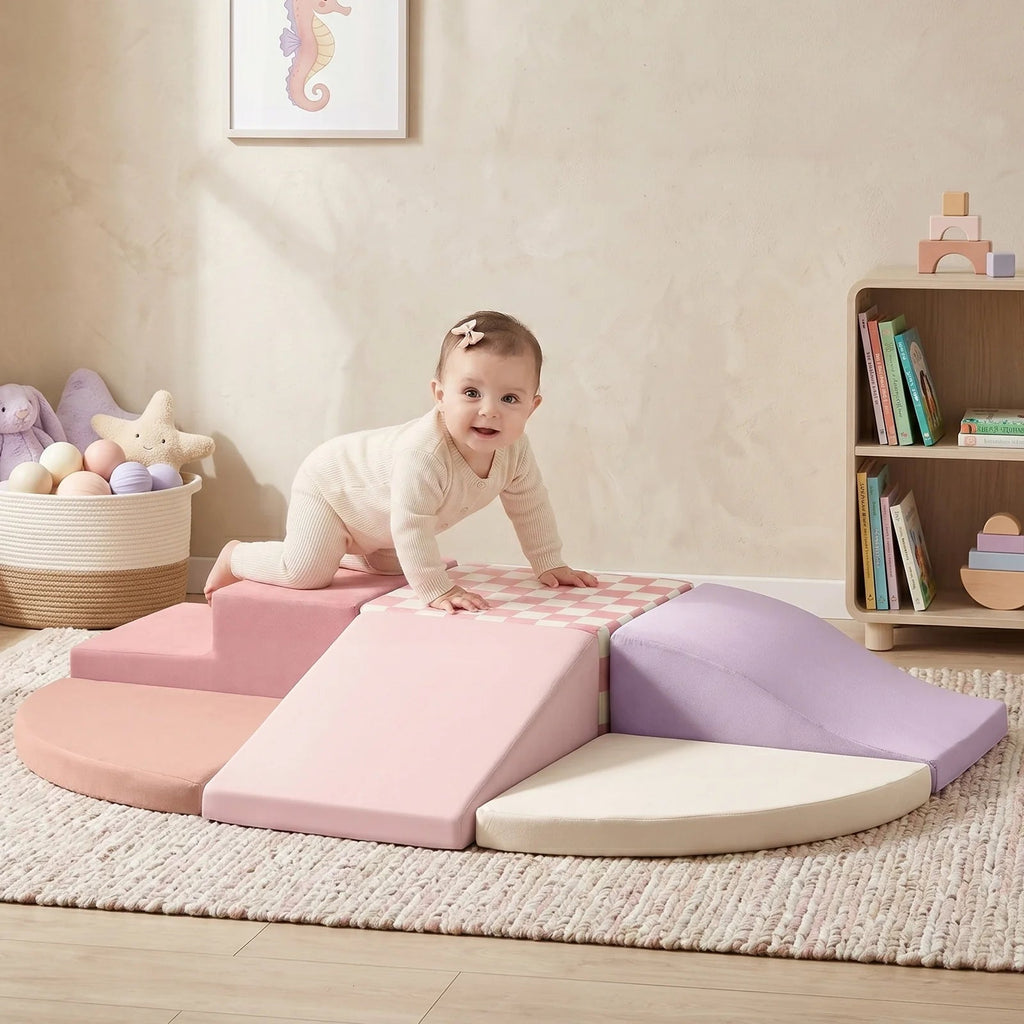Tiny Land® PlayNest Climbing Blocks - Violet - Paranoid Ranch