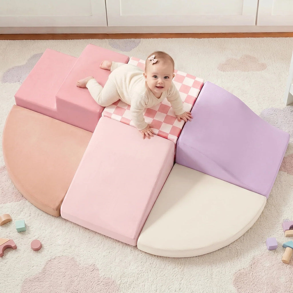 Tiny Land® PlayNest Climbing Blocks - Violet - Paranoid Ranch