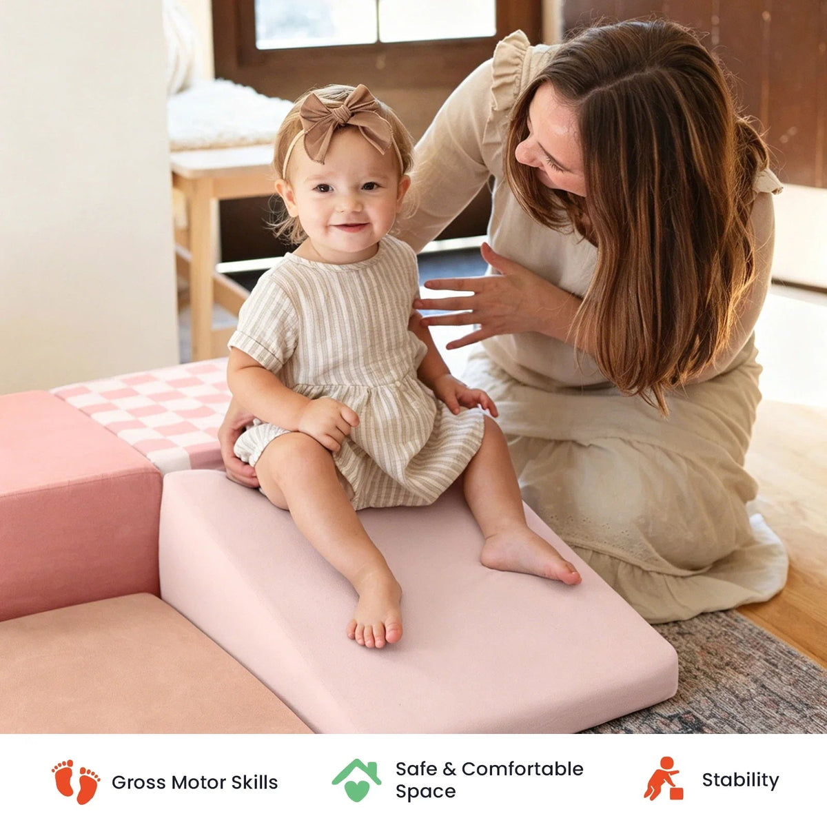 Tiny Land® PlayNest Climbing Blocks - Violet - Paranoid Ranch
