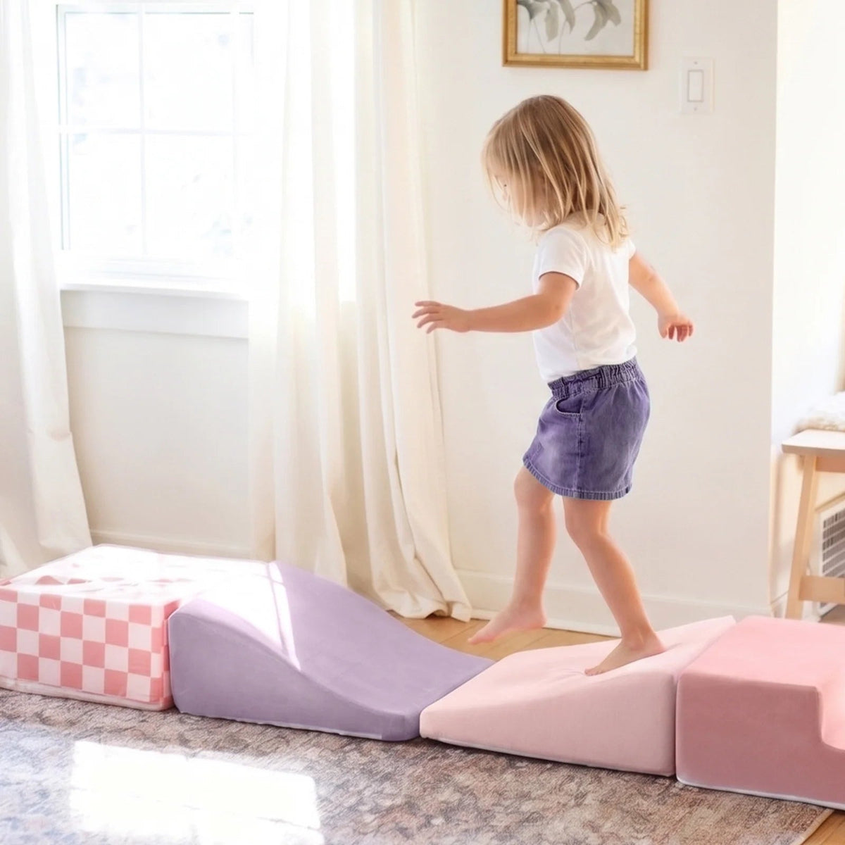 Tiny Land® PlayNest Climbing Blocks - Violet - Paranoid Ranch
