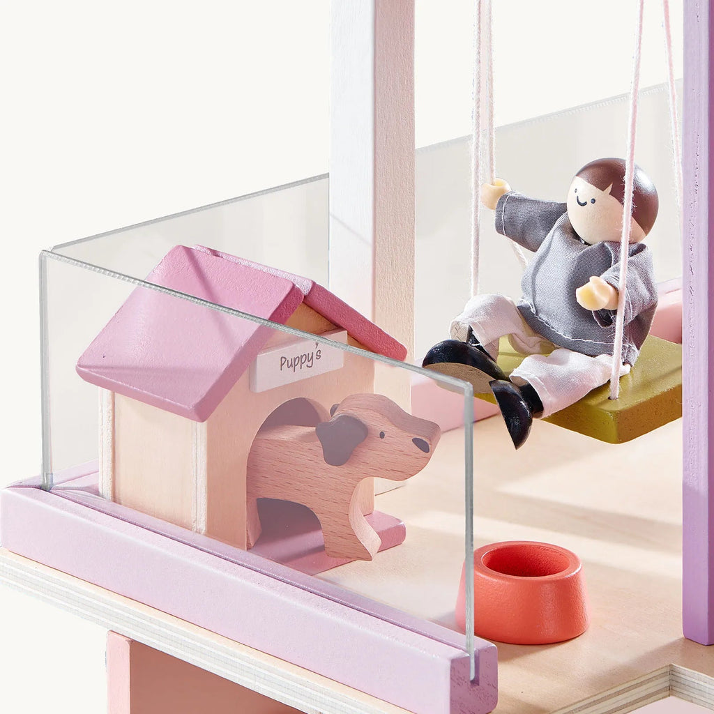Tiny Land® Sweetwood Edge Dollhouse - Green & Pink - Paranoid Ranch