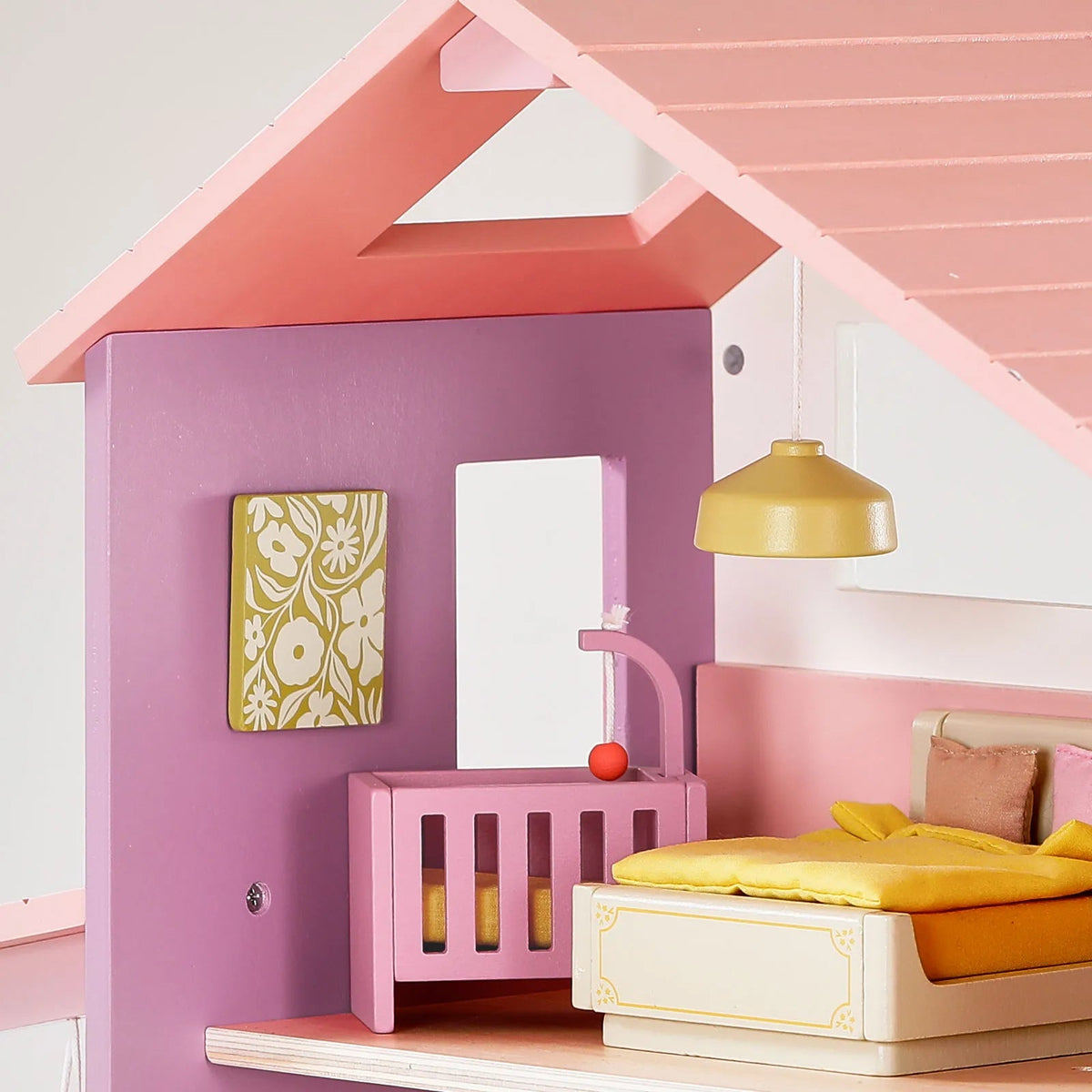 Tiny Land® Sweetwood Edge Dollhouse - Green & Pink - Paranoid Ranch