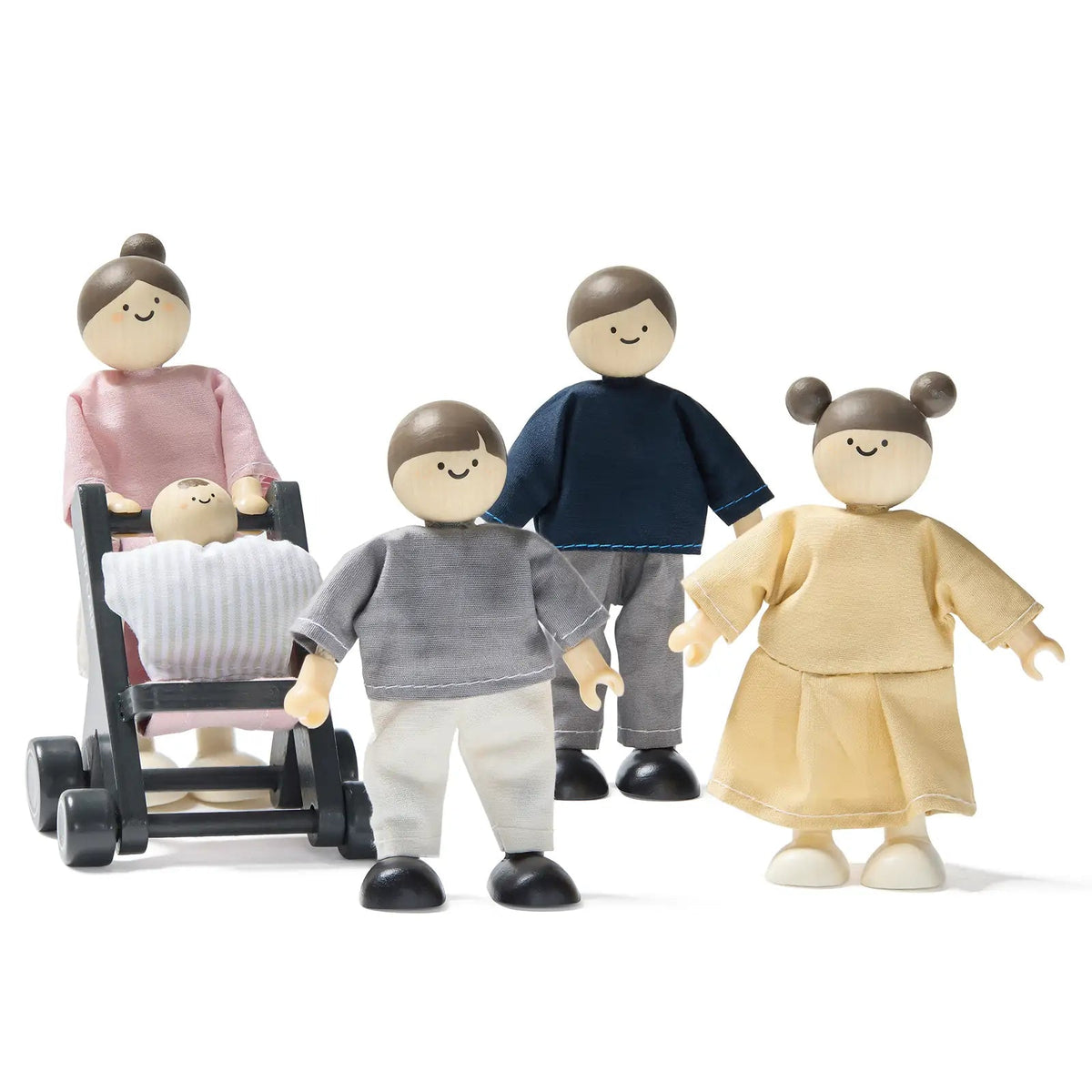 Tiny Land® Sweetwood Love Dollhouse & Wooden Dollhouse Dolls - Paranoid Ranch