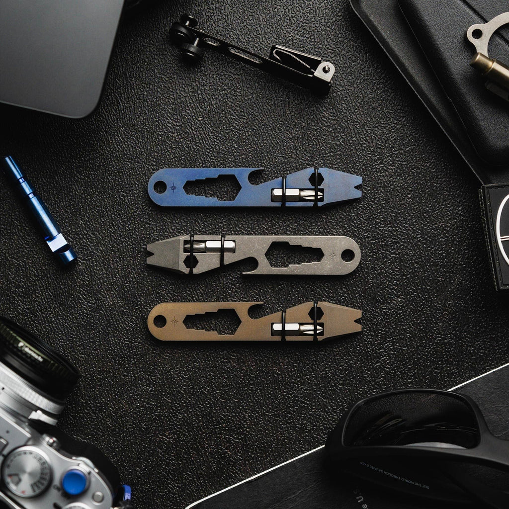 Titanium Keychain Multi - Tool - Paranoid Ranch