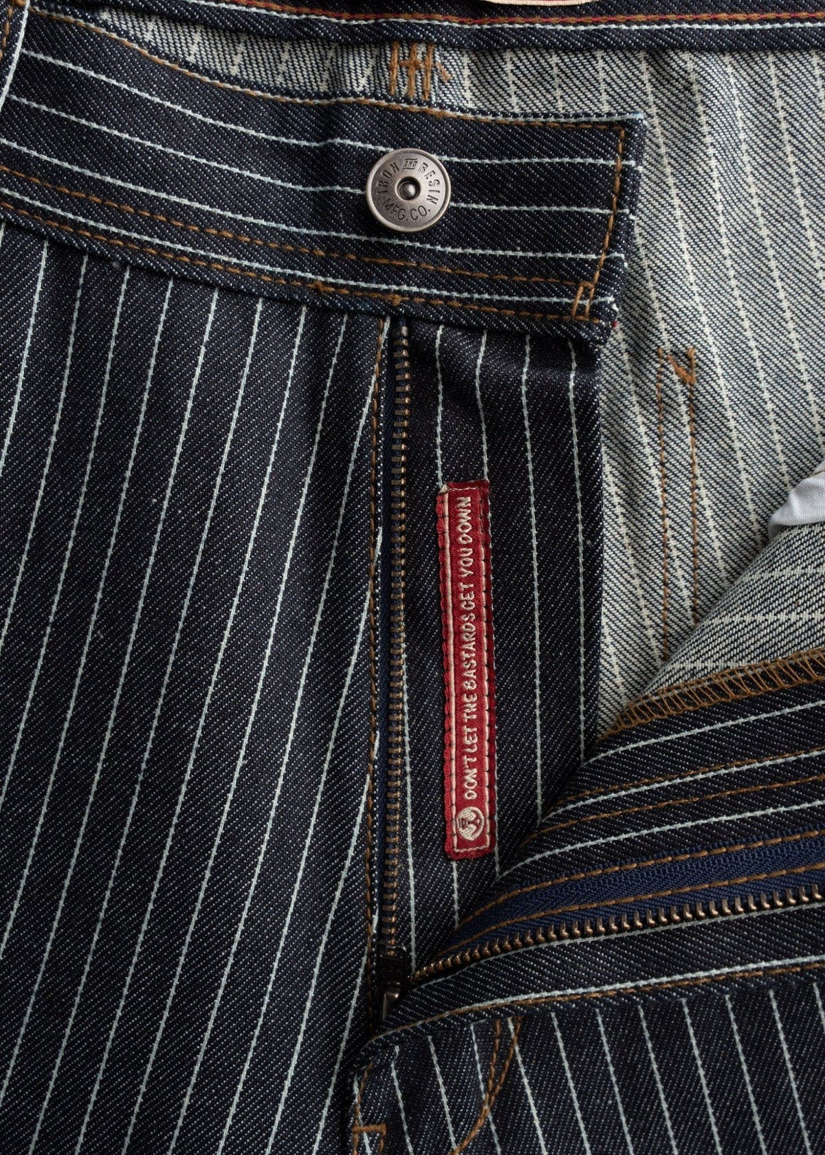 Trapper Striped Denim Pant - Paranoid Ranch