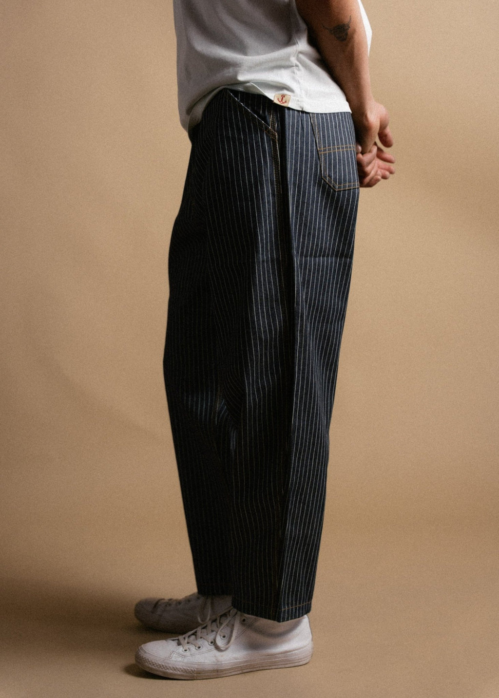 Trapper Striped Denim Pant - Paranoid Ranch
