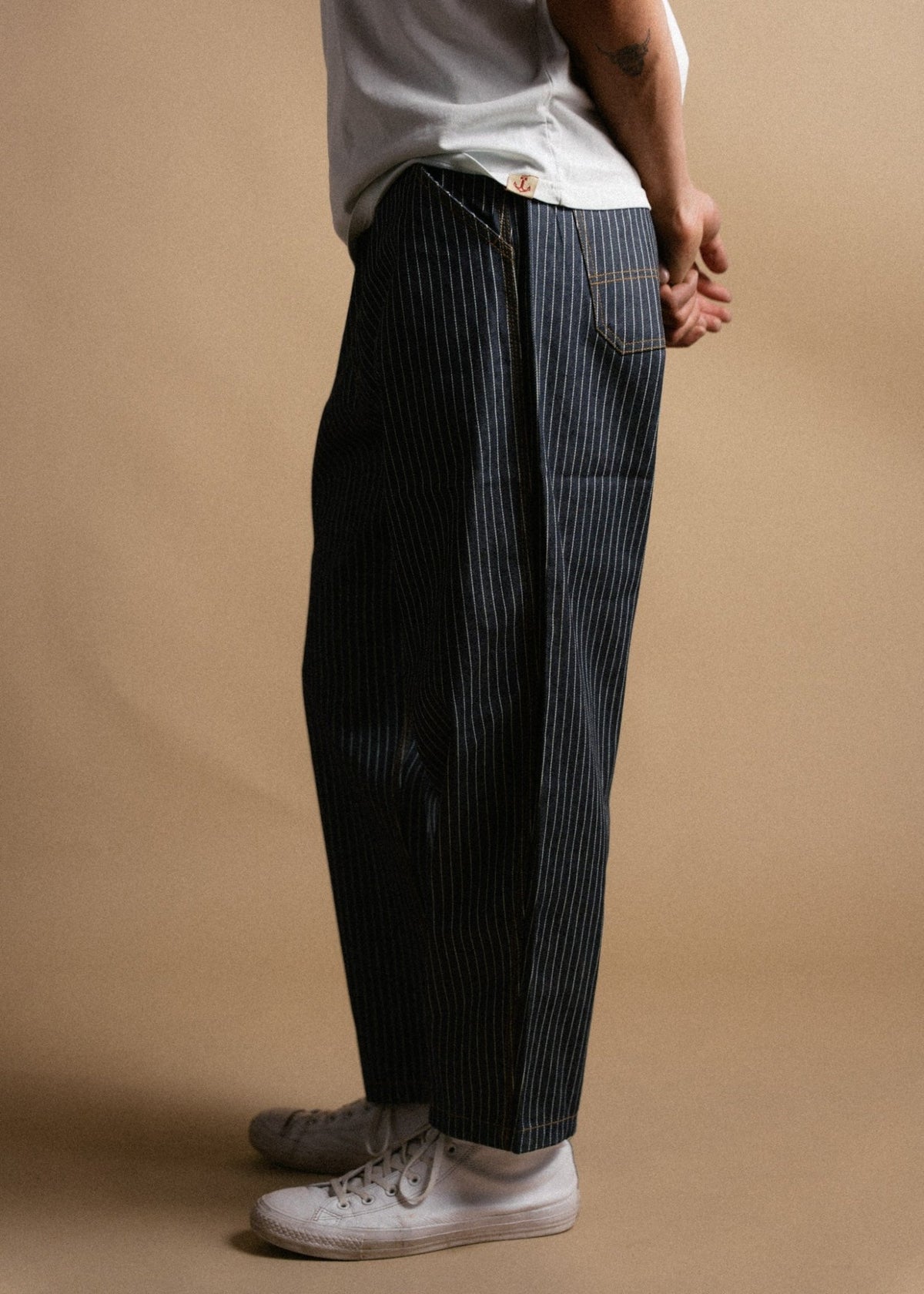 Trapper Striped Denim Pant - Paranoid Ranch