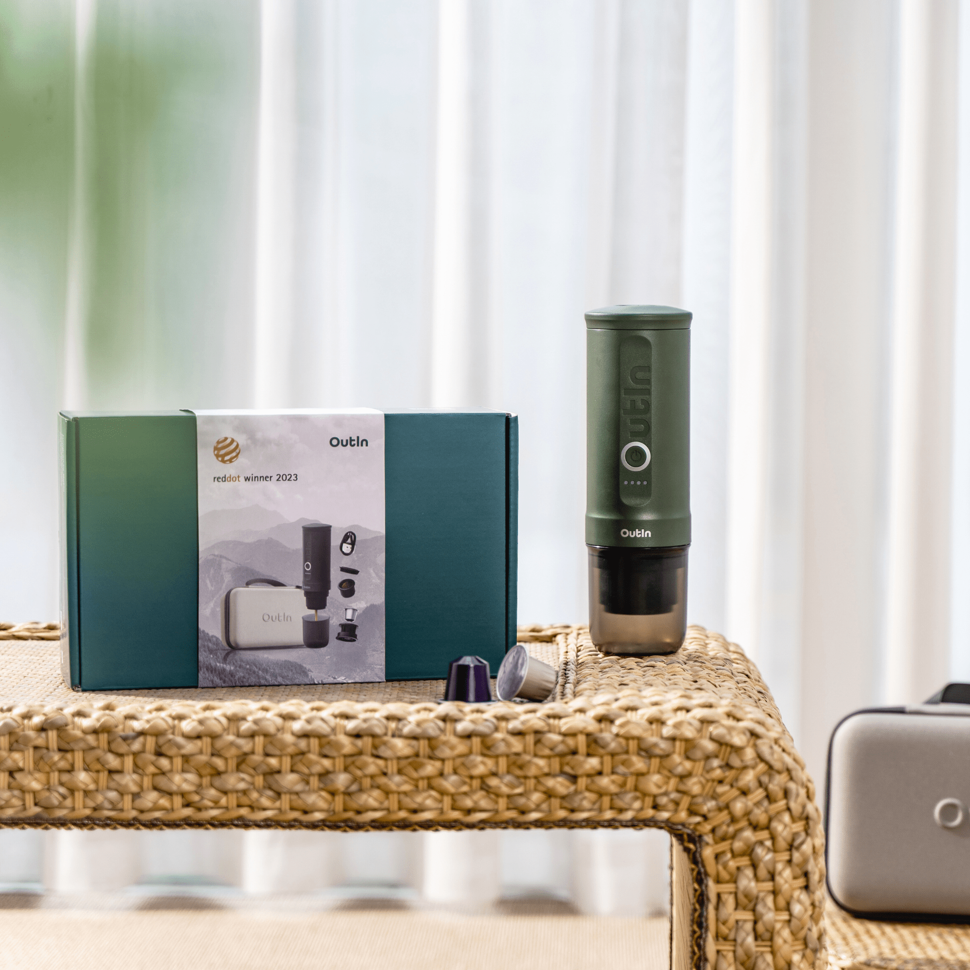 Traveler Espresso Gift Set (Forest Green) - Paranoid Ranch