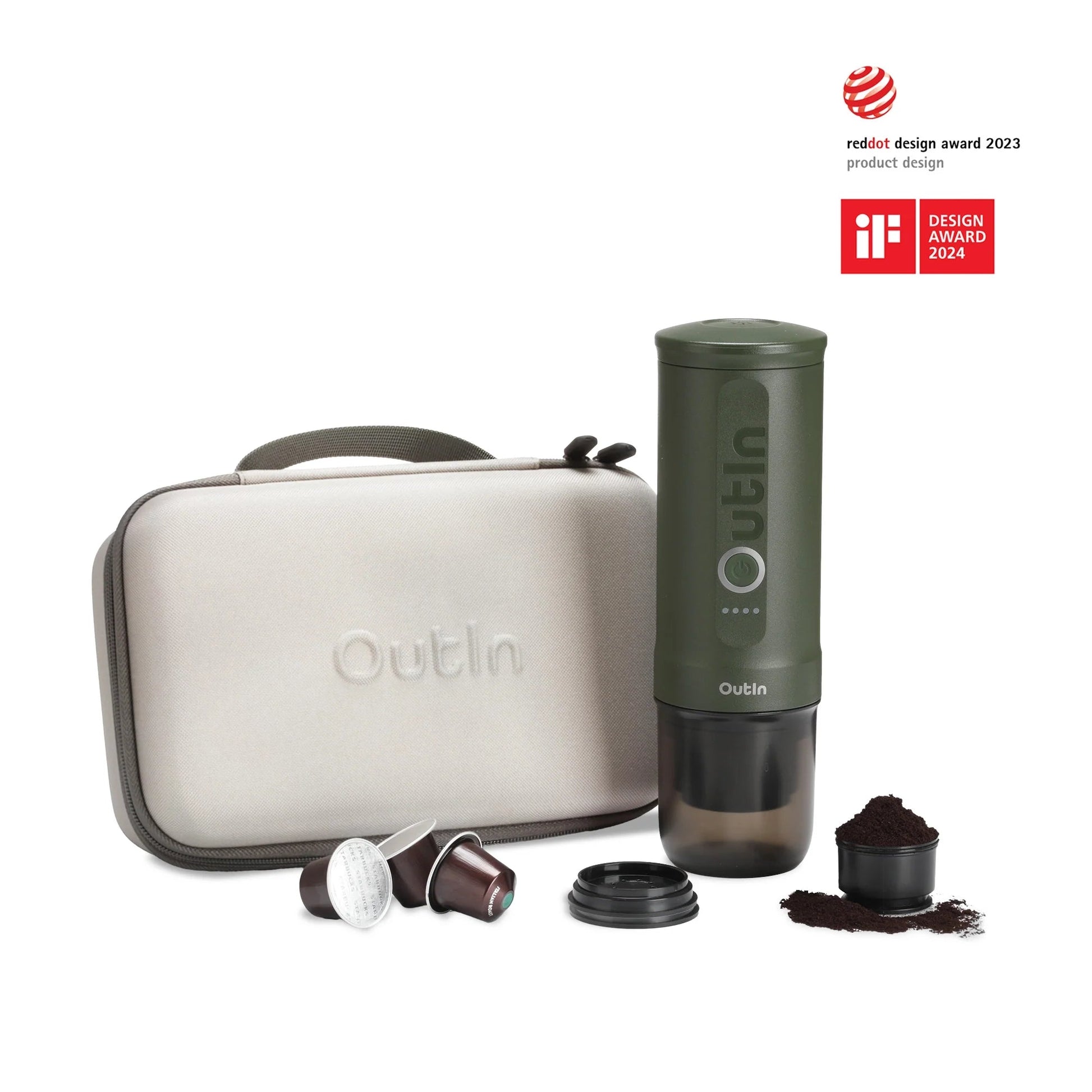 Traveler Espresso Gift Set (Forest Green) - Paranoid Ranch
