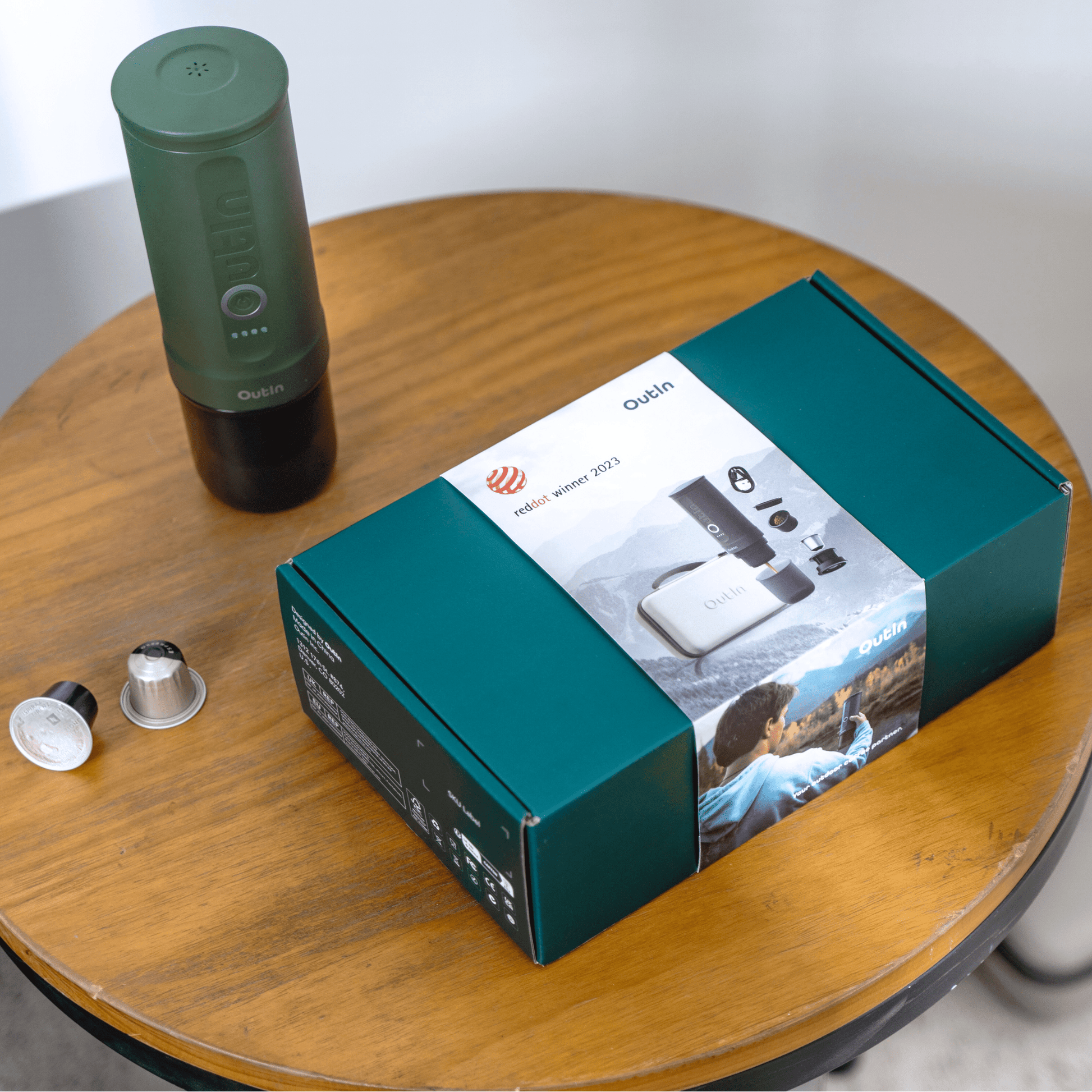 Traveler Espresso Gift Set (Forest Green) - Paranoid Ranch