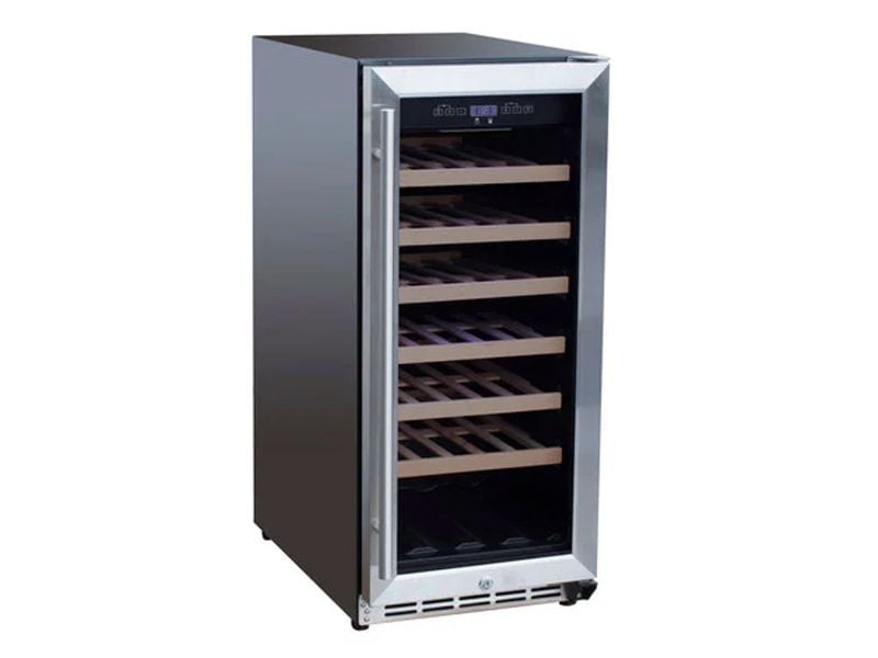 TrueFlame 15 - Inch 3.2 Cu. Ft. Outdoor Rated Wine Cooler with Locking Door - Paranoid Ranch