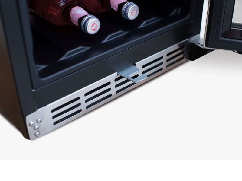 TrueFlame 15 - Inch 3.2 Cu. Ft. Outdoor Rated Wine Cooler with Locking Door - Paranoid Ranch
