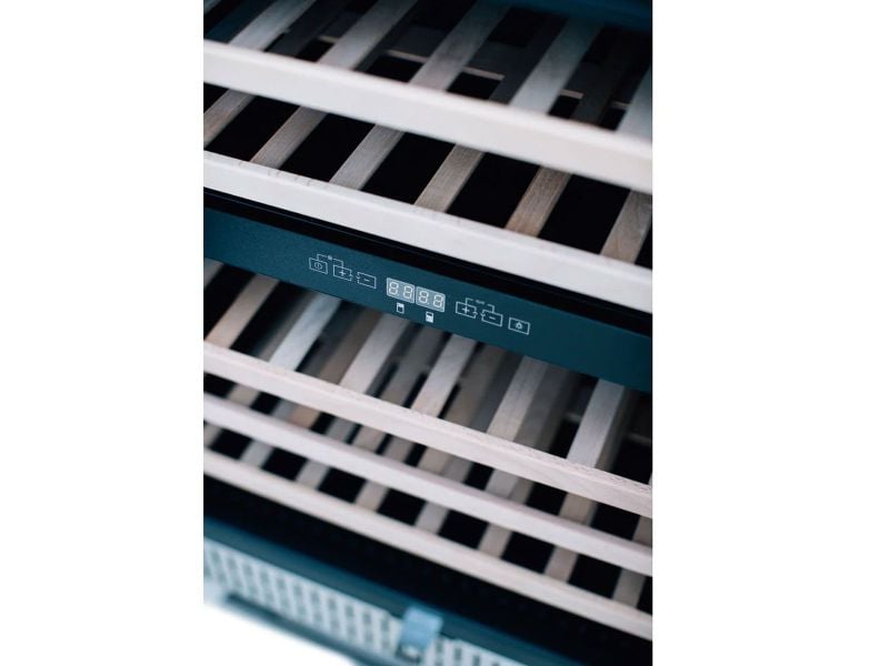 TrueFlame 24 - Inch 5.3 Cu. Ft. Outdoor Rated Wine Cooler with Locking Door - Paranoid Ranch