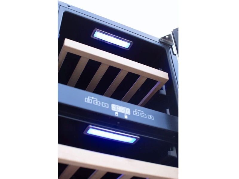 TrueFlame 24 - Inch 5.3 Cu. Ft. Outdoor Rated Wine Cooler with Locking Door - Paranoid Ranch