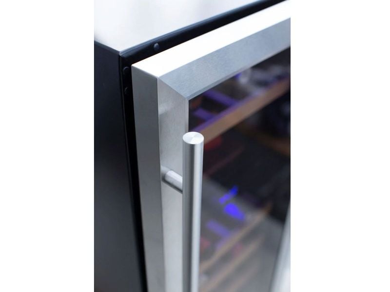 TrueFlame 24 - Inch 5.3 Cu. Ft. Outdoor Rated Wine Cooler with Locking Door - Paranoid Ranch