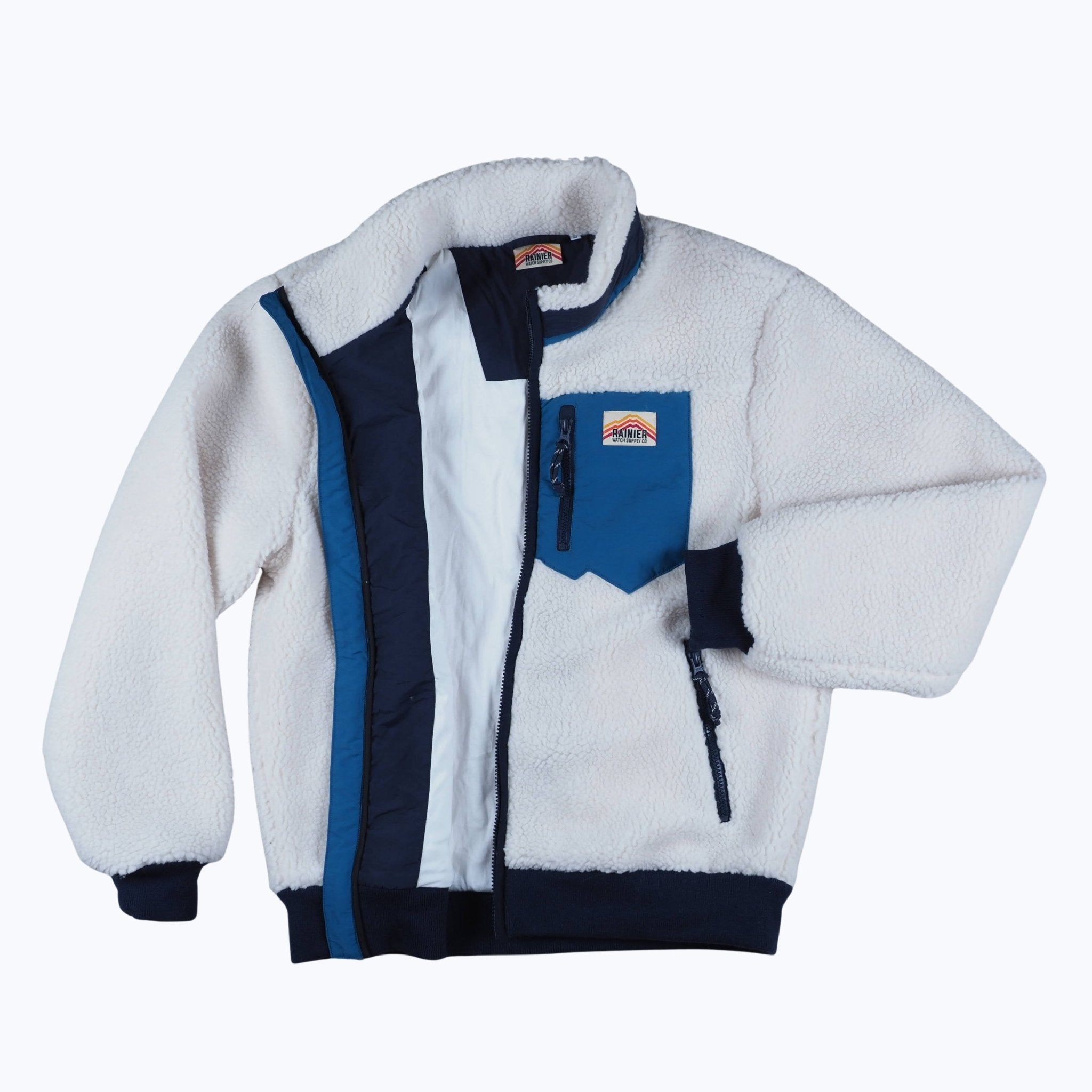 Turbo SuperFleece Jacket - Lined Recycled Fleece - Cream - Paranoid Ranch
