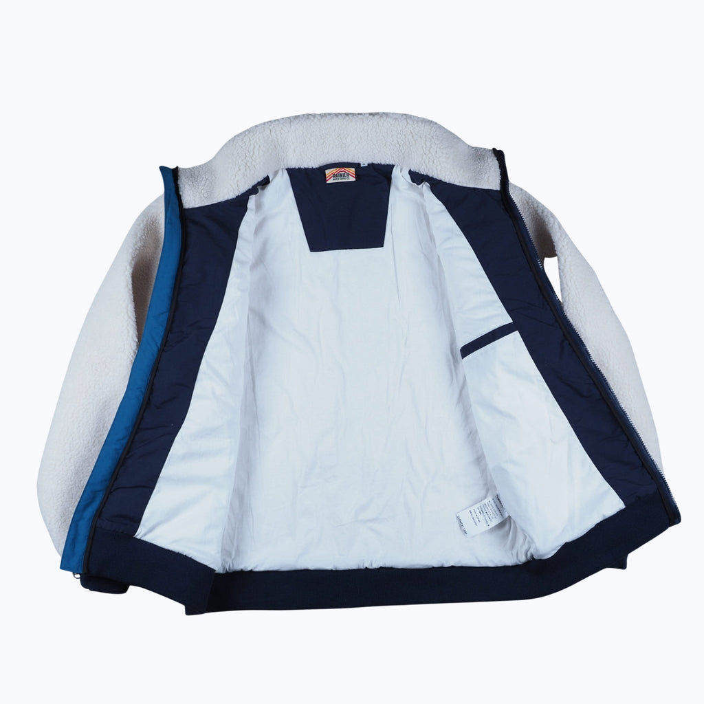 Turbo SuperFleece Jacket - Lined Recycled Fleece - Cream - Paranoid Ranch
