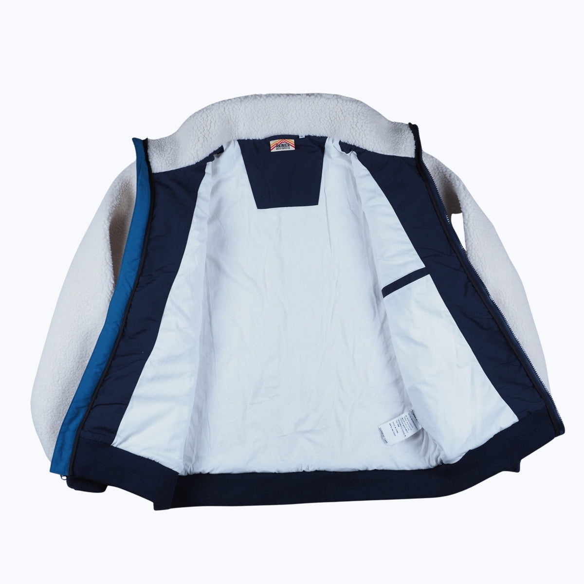 Turbo SuperFleece Jacket - Lined Recycled Fleece - Cream - Paranoid Ranch