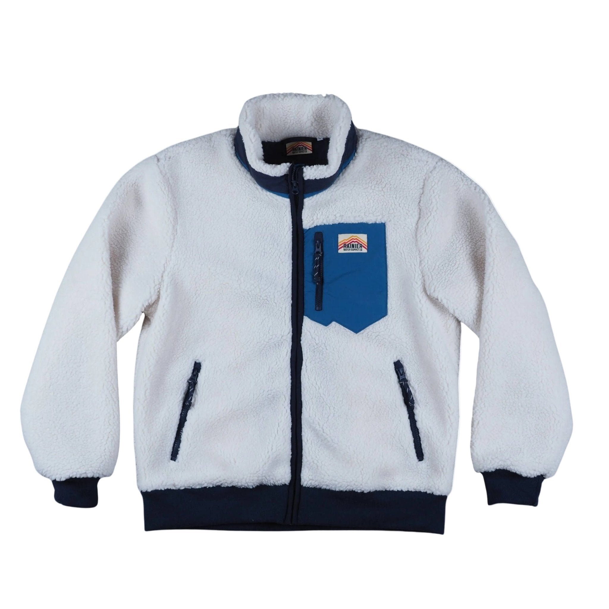 Turbo SuperFleece Jacket - Lined Recycled Fleece - Cream - Paranoid Ranch